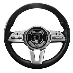 Lederen stuurwiel voor Mercedes-Benz C190 W117 W166 W177 S500 W205 W213 W216 W217 W218 W222 W253 W257 W463 GLE G63 C63AMG - Product Image 1