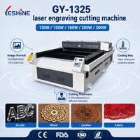 Machine de gravure et de découpe laser CO2 1325 1530 2030 2040 90W-150W refroidie par eau pour bois/caoutchouc/cuir, service OEM