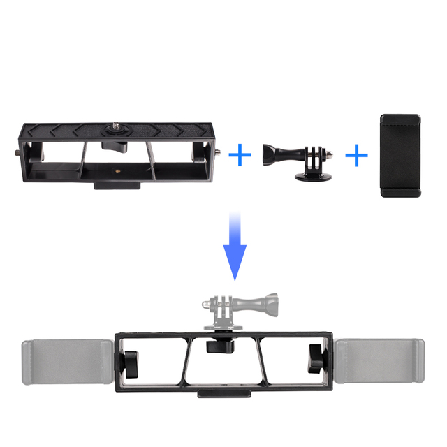 Factory Sale Universal 360 Degree Rotating Multi-functional Video Live Broadcasting Show Mobile Phone Bracket Holder Mount