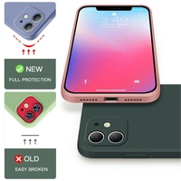 NEW Square Liquid Silicone Phone Case pour Pixel 7 Pro Cover pour oneplus pour Poco X6 Pro pour Poco X7 Pro pour vivo V50