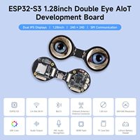 Carte de développement AIoT binoculaire Aismartlink Waveshare ESP32-S3, écran tactile IPS de 1,28 pouce, prend en charge l'interaction vocale IA