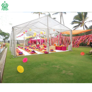 Carpa <span class=keywords><strong>de</strong></span> Jardín para Eventos y Bodas <span class=keywords><strong>con</strong></span> Techo Transparente <span class=keywords><strong>de</strong></span> 25x25, para 200 Personas, en Oferta - Product Image 4