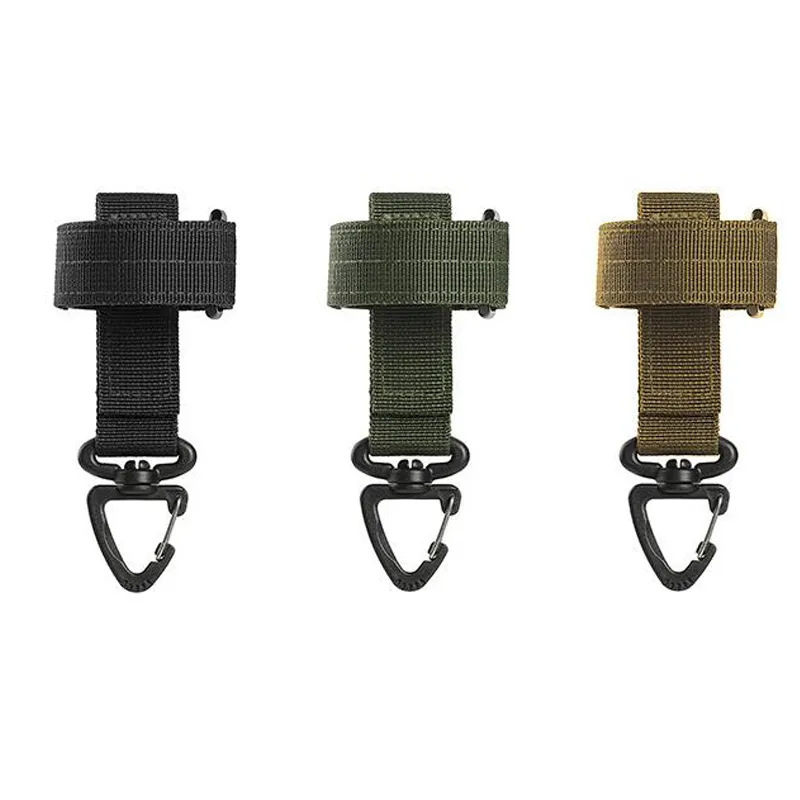 Multi-purpose Hook Fan Outdoor Tactical Gloves Climbing Rope Storage Buckle Adjustable Gloves Hanging Buckle