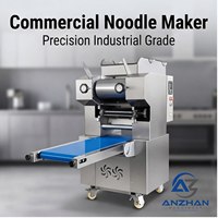 Machine à nouilles électrique automatique en acier inoxydable pour restaurants, machine à spaghetti industrielle avec une capacité de 150 kg/h