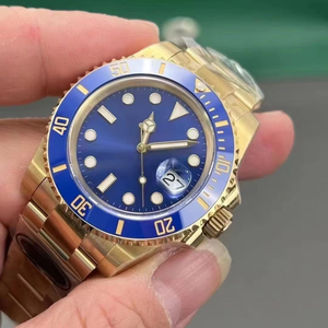Luxurious stainless steel sapphire 41mm large dial men's sport <b>automatic</b> watch 904 custom logo water-resistant for diving - Product Image 1