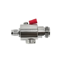 6GHz N hembra a SMA macho mamparo Coaxial protector contra sobretensiones protección contra rayos y dispositivo de puesta a tierra