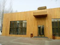Panneau mural en faux bois moderne NEU, revêtement imperméable, pierre de parement, ignifuge, panneau mural décoratif
