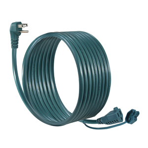 Câble d'alimentation en caoutchouc KUNCAN 16AWG/3C, étanche, résistant au froid, prise US NEMA 5-15P vers NEMA 5-15R - Product Image 1