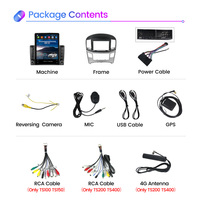 Lecteur DVD de voiture MEKEDE Android IPS 2.5D DSP pour Hyundai H1 2017 2018 4 + 64GB 4G LTE GPS BT Stereo SWC Video
