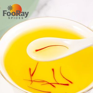 Stigmates de Crocus Sativus séchés, <span class=keywords><strong>safran</strong></span> rouge pur pour la <span class=keywords><strong>cuisine</strong></span> du Moyen-Orient et la garniture sucrée indienne - Product Image 2