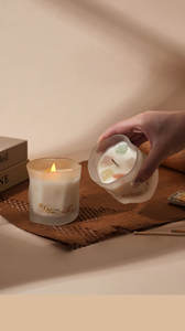 Velas Aromáticas Premium con Cristales Curativos, Luz de Vela Romántica, Regalos de Navidad, Recuerdos de Boda, Mezcla de Cera de Soja - Product Image 5