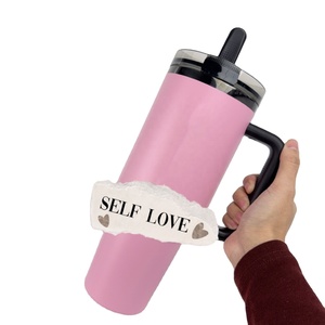 Vaso Térmico CrossBorder de 40oz/30oz Estilo Americano <span class=keywords><strong>Messi</strong></span> con Boquilla de Succión Extraíble, Antipolvo y Antiderrames, en Existencia - Product Image 2