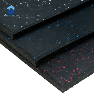 Gạch cao su Crumb 10mm 15mm EPDM phòng tập thể dục Mat sàn - Product Image 3