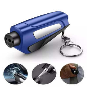Martillo de Seguridad Portátil para Auto, Rompe Cristales, Herramienta de Escape, Cortador de Cinturón de Seguridad, Llavero - Product Image 3