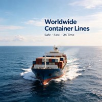 Logistique maritime, conteneurs FCL et LCL mondiaux, service tout-en-un vers l'Europe, les États-Unis, l'Asie du Sud-Est et plus encore