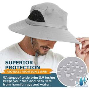 Sombrero de Pescador Unisex 2024, de Ala Ancha, Hecho de Poliéster, para Niños, para Senderismo y Playa, con Impresión Digital, Directo de Fábrica en China - Product Image 3