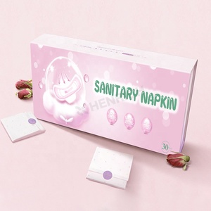 Serviettes hygiéniques ultra-fines Henrich en coton doux, 8 couches, serviettes hygiéniques pour femmes, serviettes hygiéniques anioniques - Product Image 4