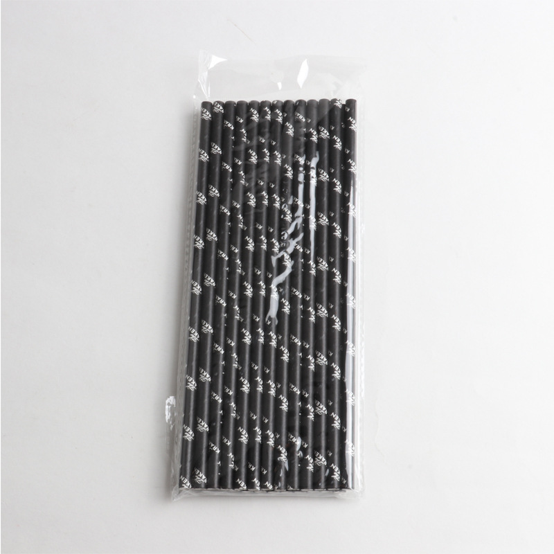 Eco Friendly Paper Straws Biodegradable Disposable Drinking Straws for Beverages