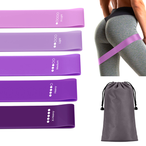 5 Bandas de Resistencia para Yoga, Fitness, Ejercicio, Entrenamiento de Cadera, Sentadillas, Baile, Bandas Elásticas de Estiramiento - Product Image 1