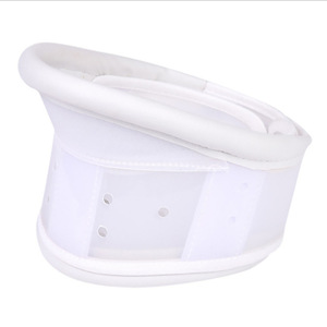Soporte de Cuello Ajustable en Forma de U con Correa para la Barbilla, Blanco, Talla S/M, Soporte de Cuello de Plástico - Product Image 2