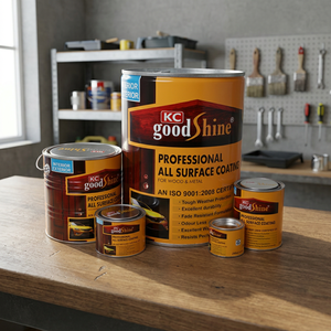 Peinture liquide NC de qualité alimentaire pour la finition des surfaces de meubles en bois, application au pinceau ou au pulvérisateur, préparation lisse, revêtement - Product Image 2