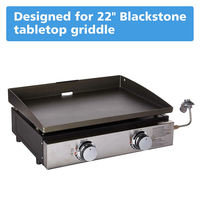 Couvercle de gril imperméable et durable de 22 pouces adapté au gril portable Couvercle de plaque chauffante de table pour Blackstone
