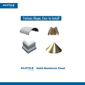 Paneles Decorativos Modernos para Fachadas de Paredes Aislantes de Aluminio, Grado A2, Resistentes al Fuego, Antiestáticos, Antibacterianos, Recubiertos de PVDF para Exteriores - Product Image 4