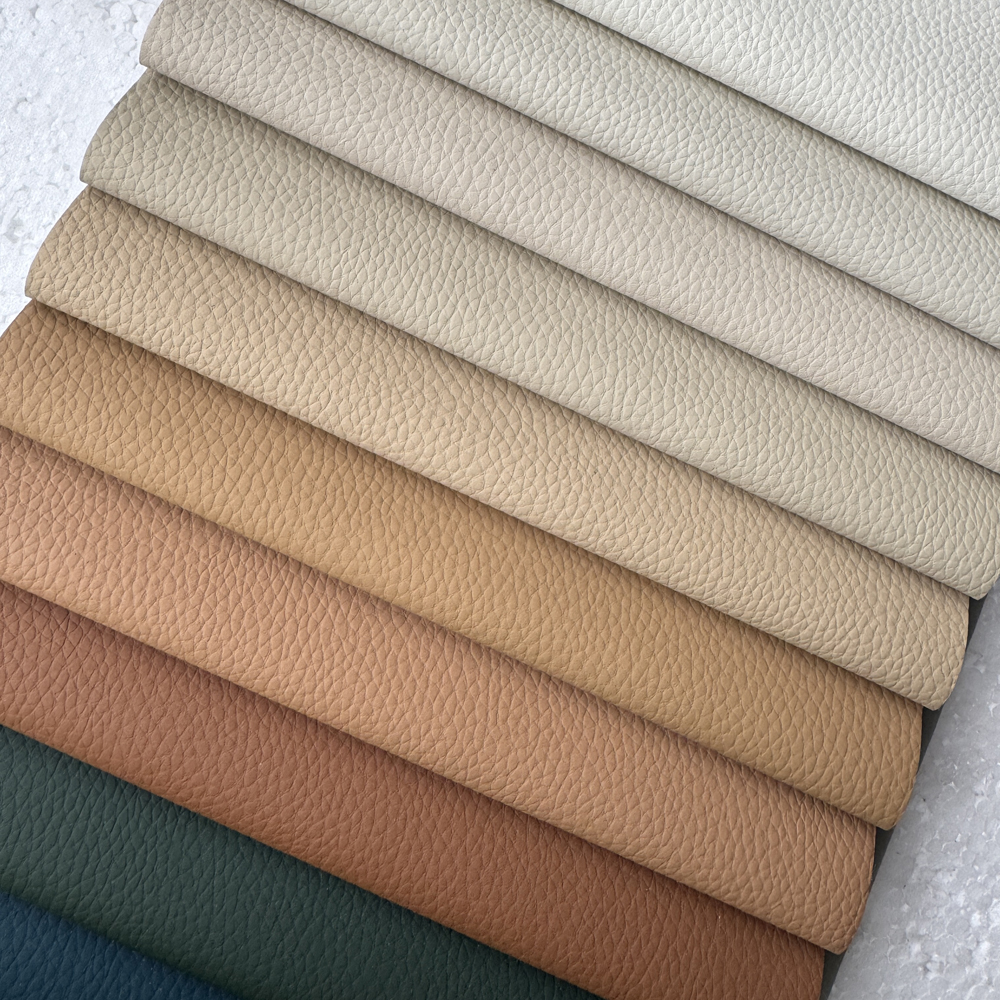 Hot Selling Luxury Synthetic Leather Woven Stain Resistant Sofa Fabric Soft Touch 100% Polyester 1.51mm Durable