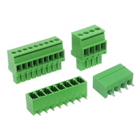 Connecteur de bornier enfichable mâle et femelle avec contacts en laiton à usage industriel à pas de 5.0mm/5.08mm