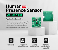 Modul Sensor Radar Gelombang Milimeter Pengukur Jarak Presisi, Sensor Deteksi Gerak, Modul Sensor Microwave Seri WT4
