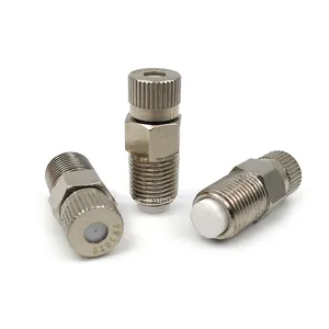 1/4" High Pressure 20 to 50 Micron Fog Mist Nozzle, Anti-drip/Anti-clog, Terrace Cooling Fog Nozzle