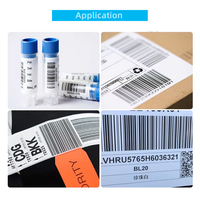 Rollo de Cinta de Transferencia Térmica TTR, Adhesivo con Revestimiento Antiestático e Impermeable para Aplicaciones de Impresión de Etiquetas en PCB Electrónicos