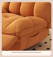 Fauteuil inclinable manuel à bas prix, fauteuil moderne de luxe, fauteuil relax longue pour chambre à coucher, salon, meubles