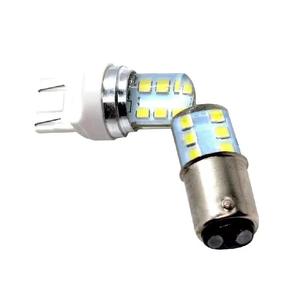 ไฟเลี้ยว LED สีขาว แดง เหลือง น้ำเงิน S25 1156 1157 T20 7440 7443 12led ไฟเลี้ยว 12smd 2835 ไฟถอยหลัง LED สำหรับรถยนต์ - Product Image 2