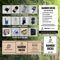 Chaussettes en Fibre de Bambou Personnalisées ZONEKKI – Écologiques, Anti-Bactériennes, Respirantes – Chaussettes Habillées et Professionnelles Personnalisables – Direct Usine