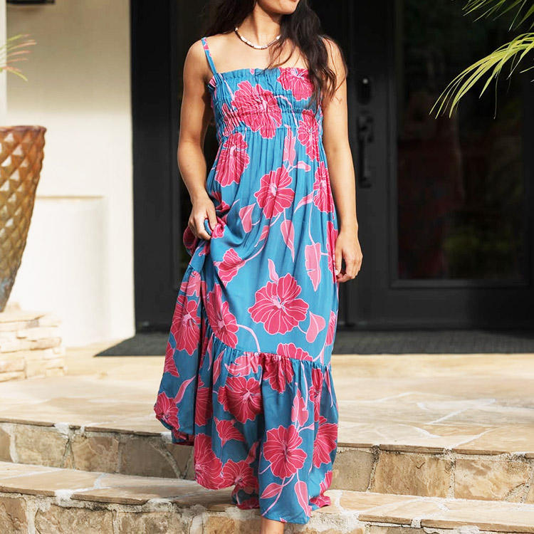 Estilo Chic y Comodidad en vestido casual hasta el tobillo para