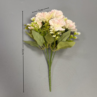 Nouveau Bouquet de 7 Fleurs Artificielles en Soie (Girofles) pour Mariage, Décoration de Table, Vase et Arrangements Floraux d'Intérieur 2026