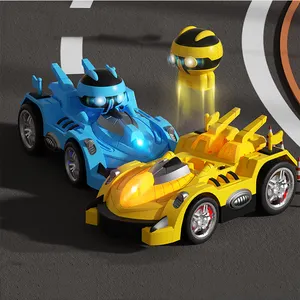 Wholesale parent-child interaction two player battle racing toy kids drift electric bumper car rc radio remote control car toy