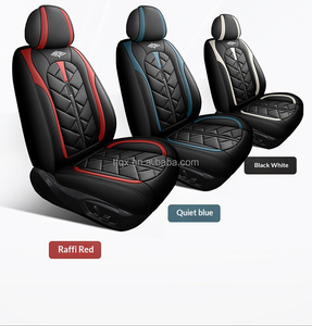 ปลอกหุ้มเบาะรถยนต์หนัง Nappa ระบายอากาศได้ดี ครอบคลุมเต็มรูปแบบ เหมาะสำหรับ Toyota Corolla Camry RAV4 <span class=keywords><strong>Yaris</strong></span> ใช้ในครอบครัว ปรับปรุงภายในรถยนต์ - Product Image 5