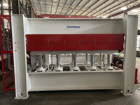 Machine de laminage à chaud hydraulique pour le travail du bois de 120 tonnes pour portes en bois contreplaqué HPL MDF