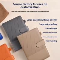 Journal de couverture en cuir personnalisé pour cahier personnalisé au fini mat nouvellement publié pour garder la mémoire personnalisée