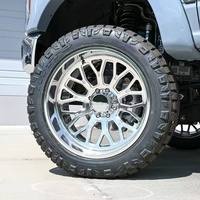 Jantes forgées Kyky pour voitures particulières, jantes en alliage d'aluminium forgées KYKY adaptées aux SUV et camions, style concave profond de 20 et 22 pouces