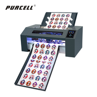Purcell A3 A4 A3+ Découpeuse de feuilles d'autocollants à alimentation automatique, traceur de découpe d'étiquettes adhésives, découpeuse numérique, machine de découpe