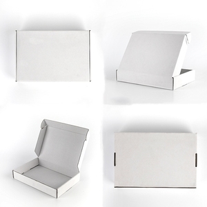Bulk Cheap Price Custom Printed Logo Shipping Courier Box <strong>Blank</strong> Natural Kraft Cardboard <strong>Paper</strong> <strong>Boxes</strong> for Clothing Packaging - Product Image 6
