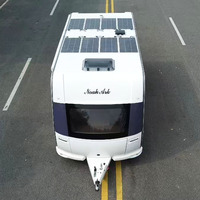 Nouveau Design Rétro Caravane Maison Mobile Voyage Camping RV Camper Remorque Luxe Hors Route Caravanes