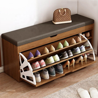 Armoire à chaussures intelligente d'angle gain de place