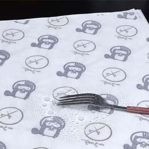 Food Grade Eco-Friendly Greaseproof <b>Paper</b> with PE Coating for Cake <b>Burger</b> Bread Baking-Custom Logo & Personalized Design - Product Image 2