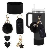 Ensemble d'accessoires de bouteille d'eau 6PCS personnalisés pour tasse Stanley 40 oz