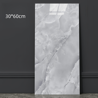Papier peint auto-adhésif en marbre imperméable 30x60cm, carreaux muraux autocollants à peler et coller pour cuisine, salle de bain, hôtel
