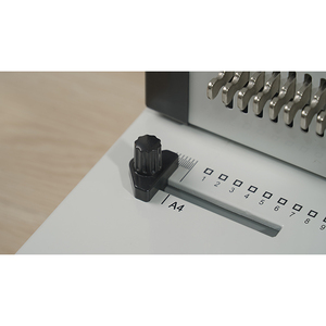 We25a điện đôi lịch dây văn phòng cuốn sách máy tính ràng buộc <span class=keywords><strong>A4</strong></span> Kích thước cuộn dây chất kết dính máy với điện lỗ puncher - Product Image 5